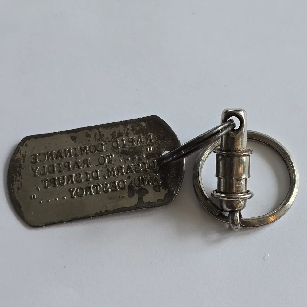 Keychain Rapid dominance to rapidly disarm, disrupt, and destroy military